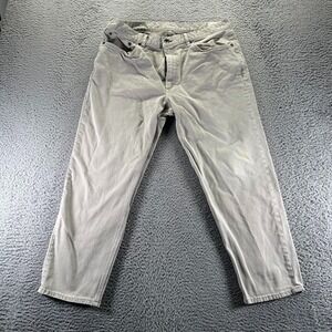 Rag & Bone Pant Mens 36x27 Brown Cotton Chino Straight Leg Stretch Preppy Career